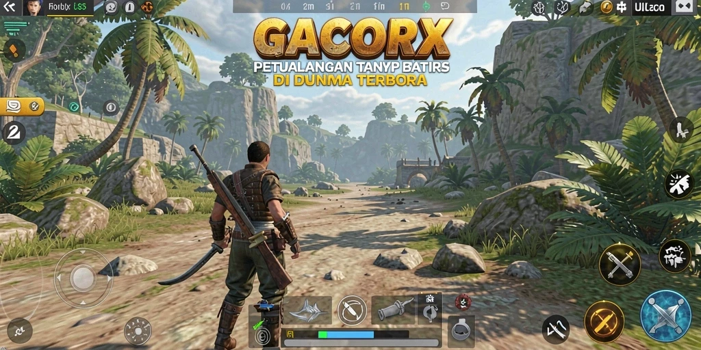 Gameplay menakjubkan di dunia terbuka GACORX yang menakjubkan.