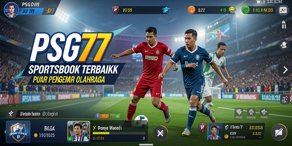 Tampilan gameplay sportsbook di aplikasi PSG77 yang menarik.